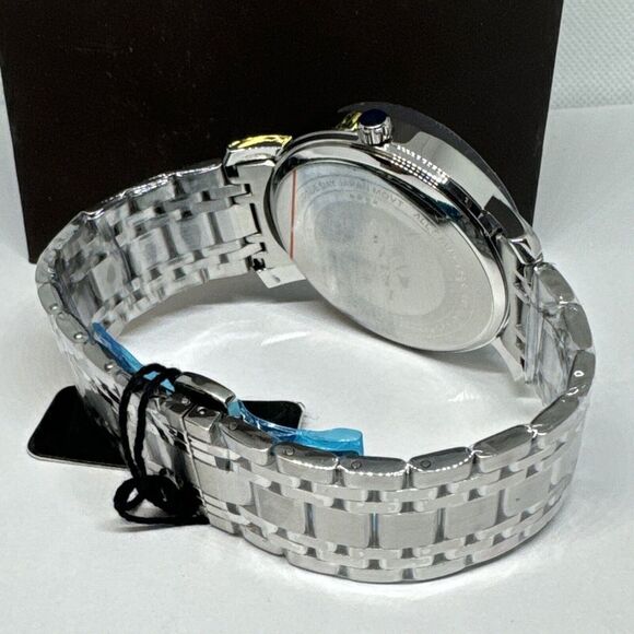 Oniss Sorrento ON2626-MSV Men's Stainless Steel Analog Dial Quartz Watch JNA66 - Picture 12 of 13